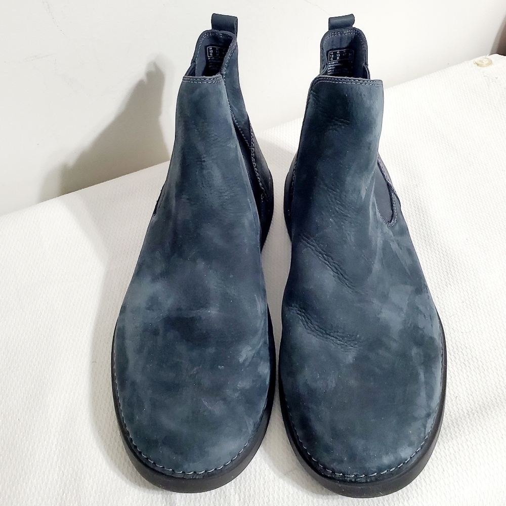 Clarks Hale Mid Chelsea Boot Dark Gray Mens 13 NEW